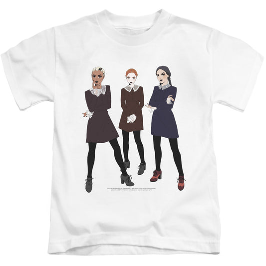 Chilling Adventures Of Sabrina Weird Juvenile Kids Youth T Shirt White