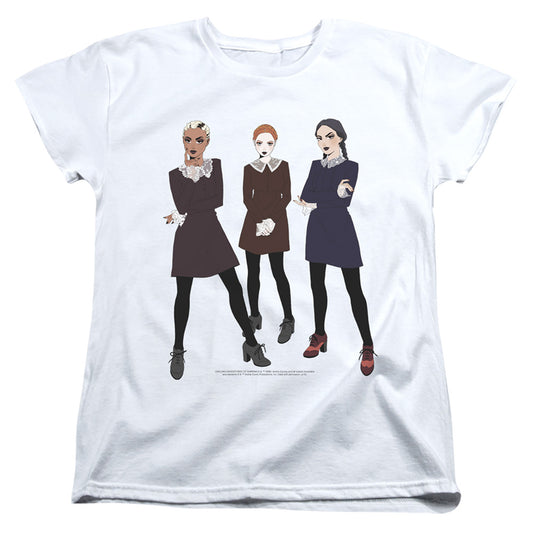 Chilling Adventures Of Sabrina Weird Womens T Shirt White