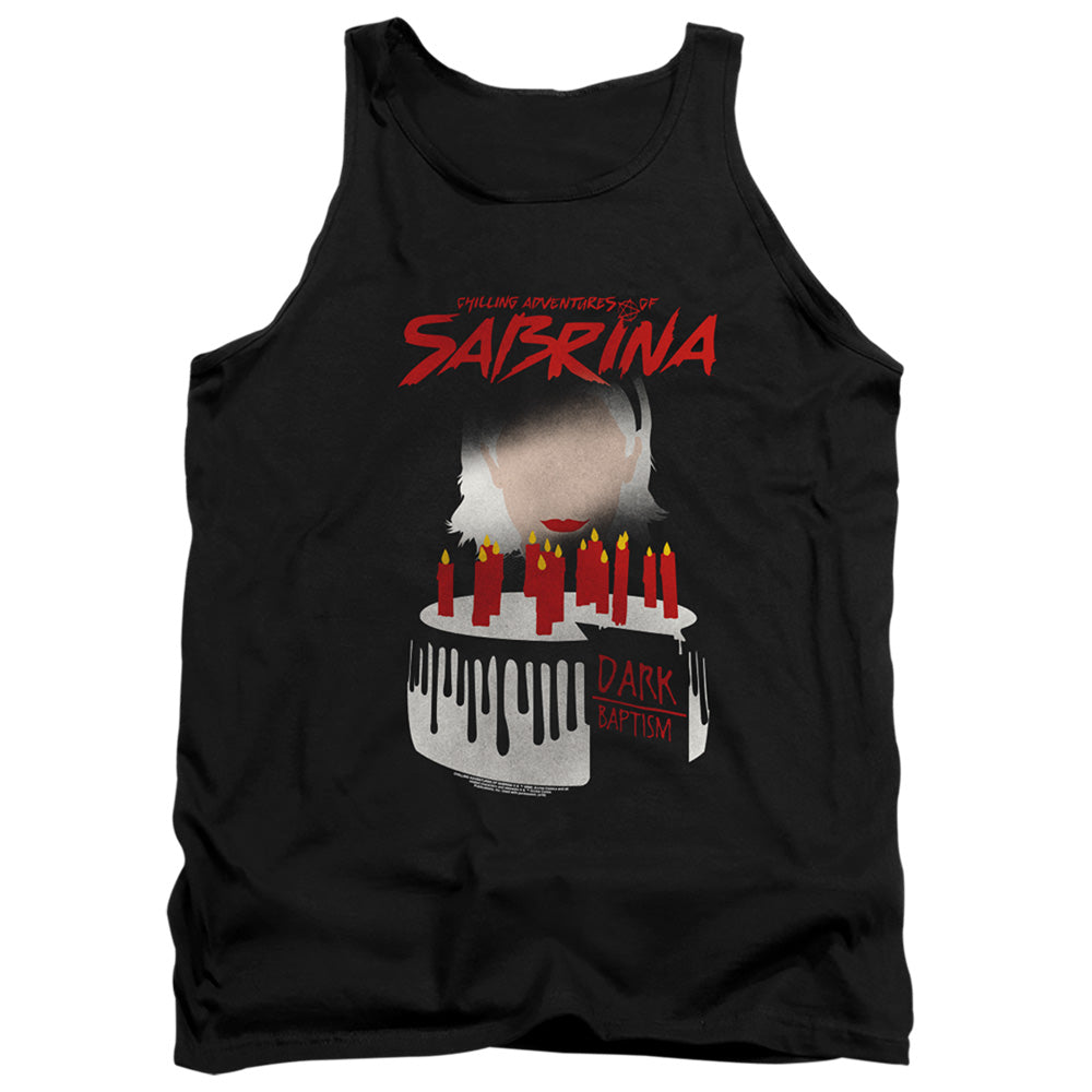 Chilling Adventures Of Sabrina Dark Baptism Mens Tank Top Shirt Black