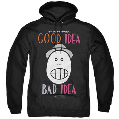 Animaniacs Good Idea Bad Idea Mens Hoodie Black