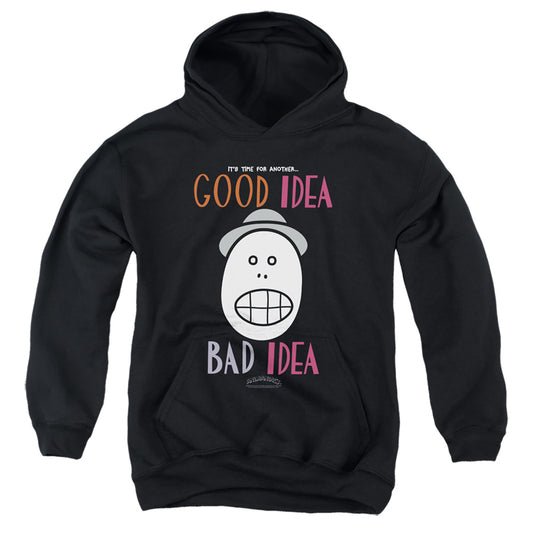 Animaniacs Good Idea Bad Idea Kids Youth Hoodie Black