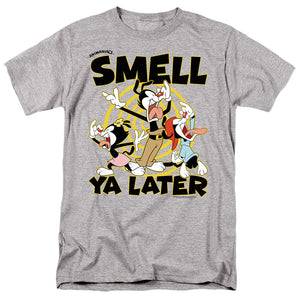 Animaniacs Smell Ya Later Mens T Shirt Athletic Heather