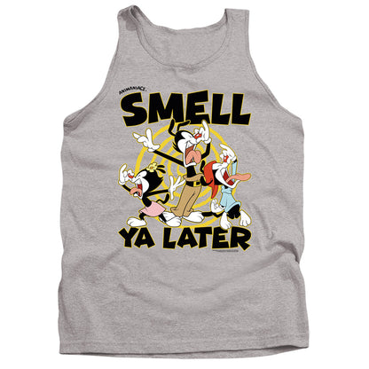 Animaniacs ell Ya Later Mens Tank Top Shirt Athletic Heather