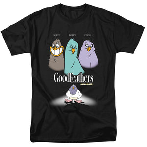 Animaniacs Goodfeathers Mens T Shirt Black