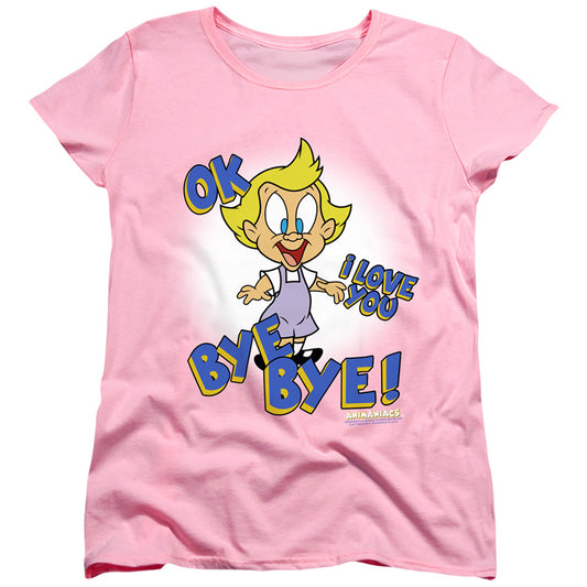 Animaniacs Mindy Womens T Shirt Pink