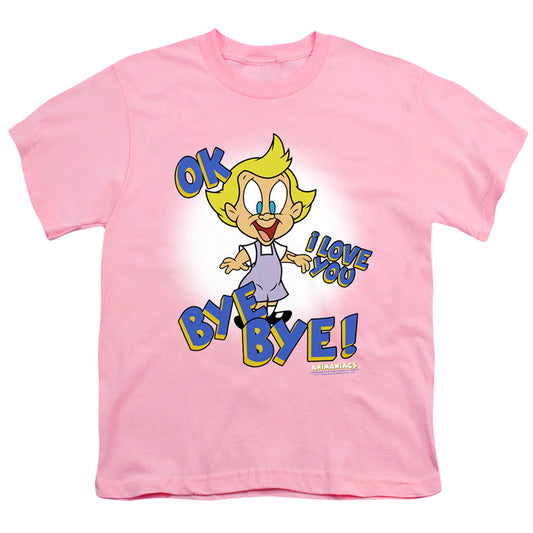 Animaniacs Mindy Kids Youth T Shirt Pink