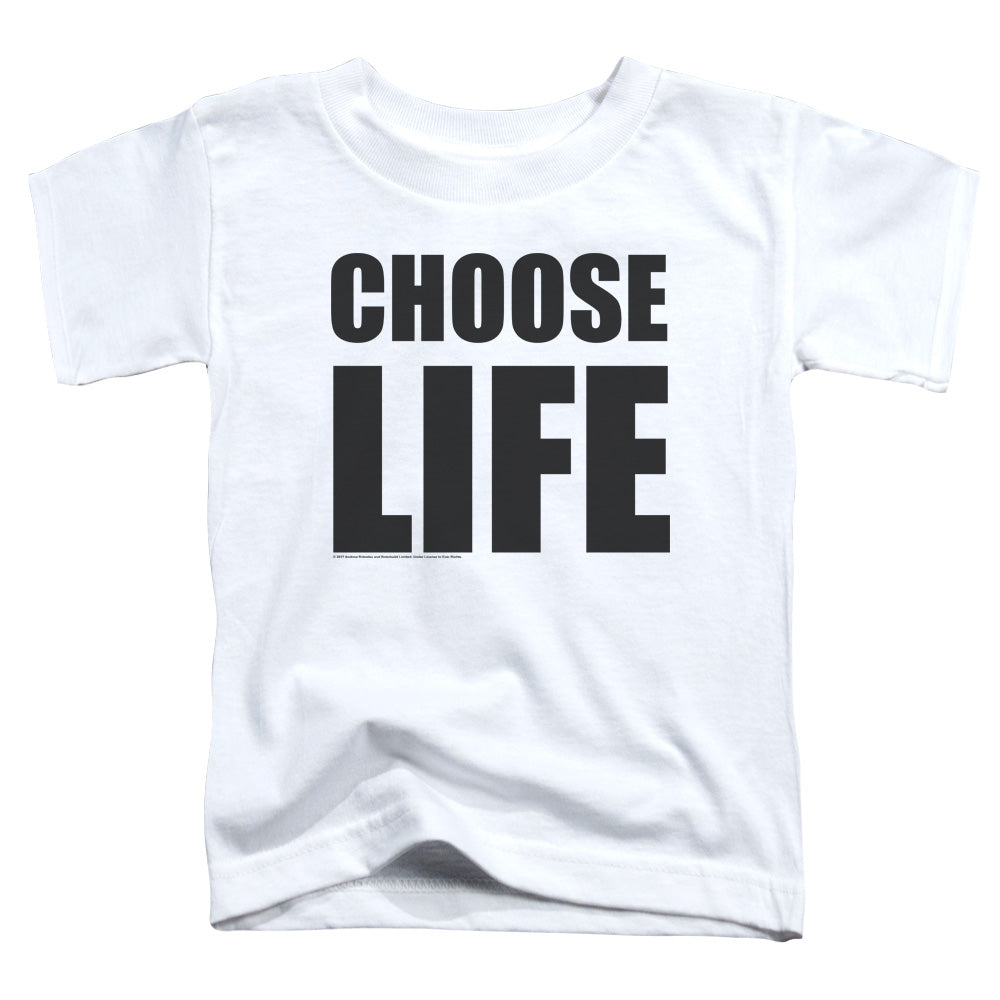Wham! Choose Life Toddler Kids Youth T Shirt White