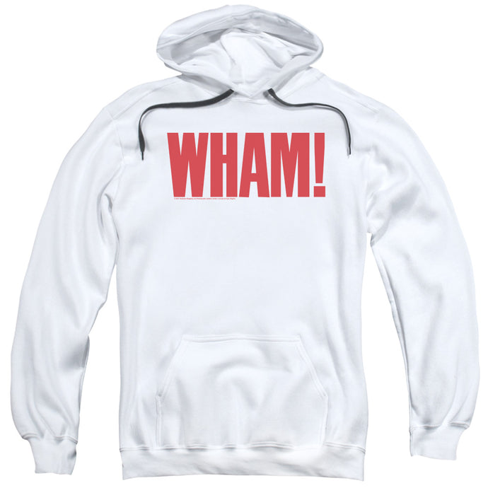 Wham! Logo Mens Hoodie White