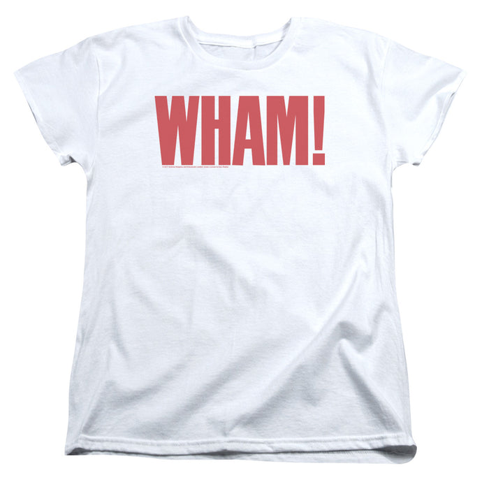 Wham! Logo Womens T Shirt White