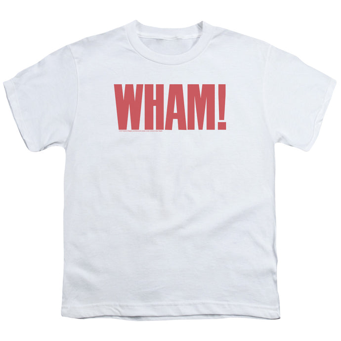 Wham! Logo Kids Youth T Shirt White