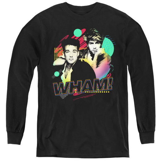 Wham! The Edge Of Heaven Long Sleeve Kids Youth T Shirt Black