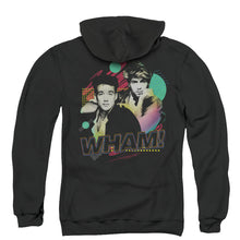 Load image into Gallery viewer, Wham! The Edge Of Heaven Back Print Zipper Mens Hoodie Black