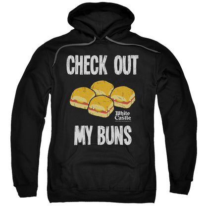 White Castle My Buns Mens Hoodie Black