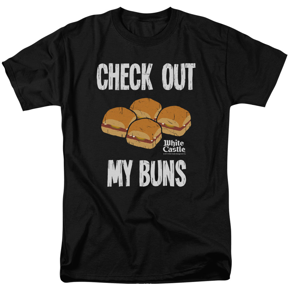 White Castle My Buns Mens T Shirt Black