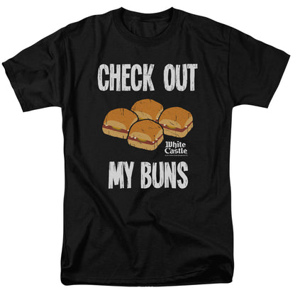 White Castle My Buns Mens T Shirt Black Officially Licensed
