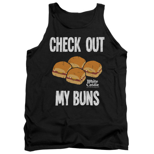 White Castle My Buns Mens Tank Top Shirt Black