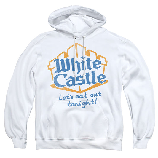 White Castle Lets Eat Mens Hoodie White