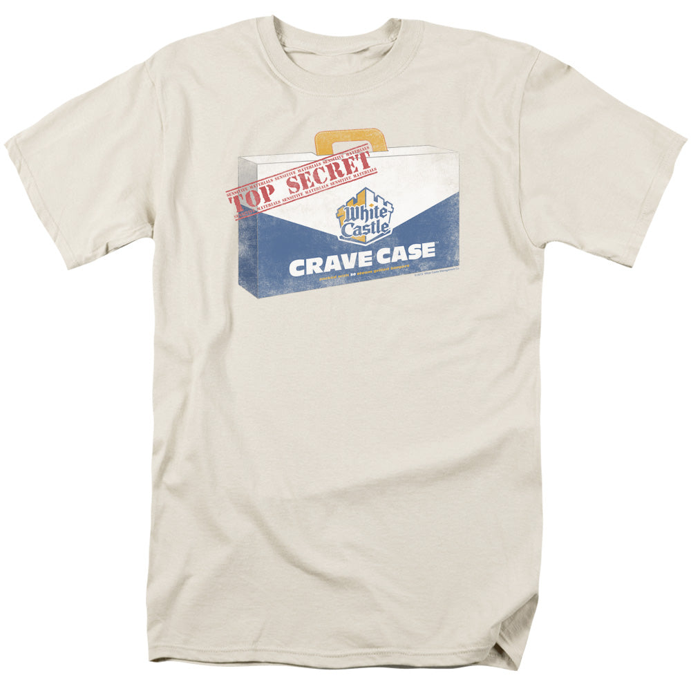 White Castle Crave Case Mens T Shirt Cream