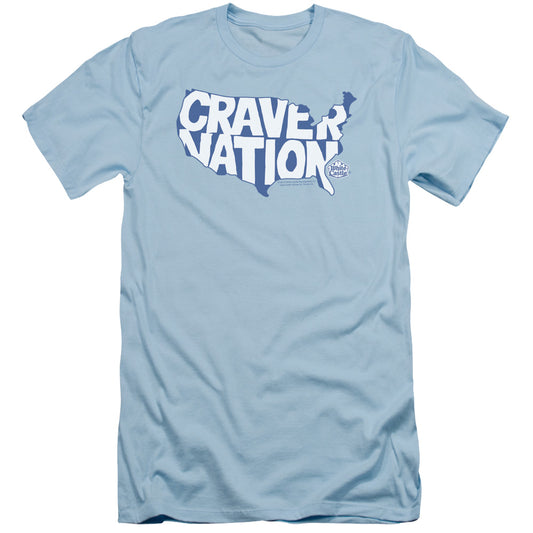 White Castle Craver Nation Slim Fit Mens T Shirt Light Blue