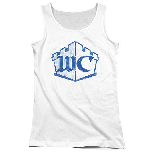 White Castle Monogram Womens Tank Top Shirt White