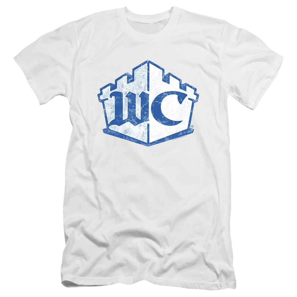 White Castle Monogram Slim Fit Mens T Shirt White