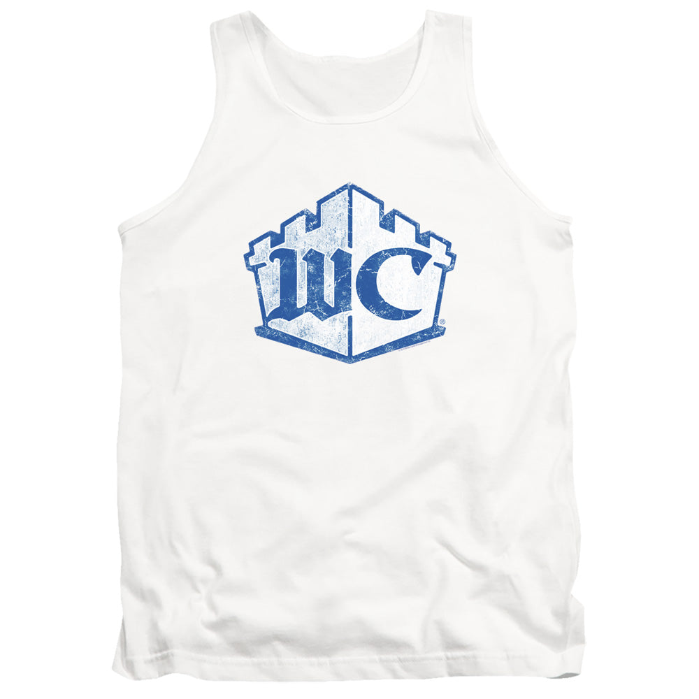 White Castle Monogram Mens Tank Top Shirt White