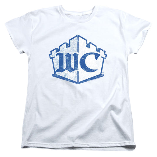 White Castle Monogram Womens T Shirt White