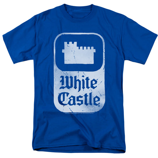 White Castle Classic Logo Mens T Shirt Royal Blue