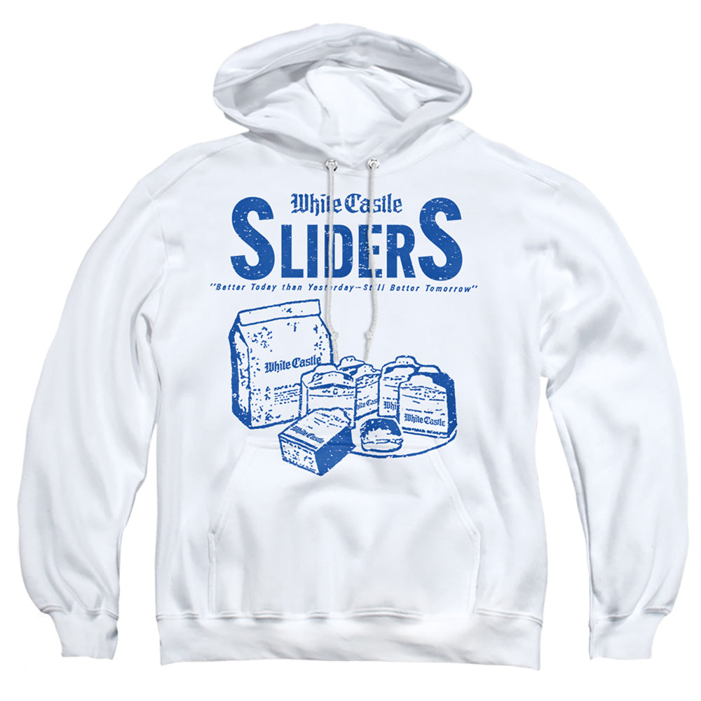 White Castle 12 Cents Mens Hoodie White