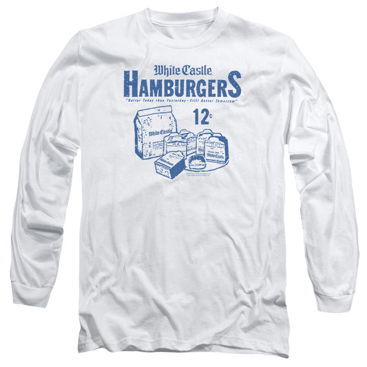 White Castle 12 Centens Long Sleeve Shirt White