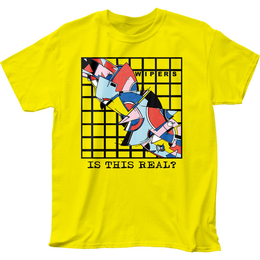 Wipers Is This Real? Mens T Shirt Yellow