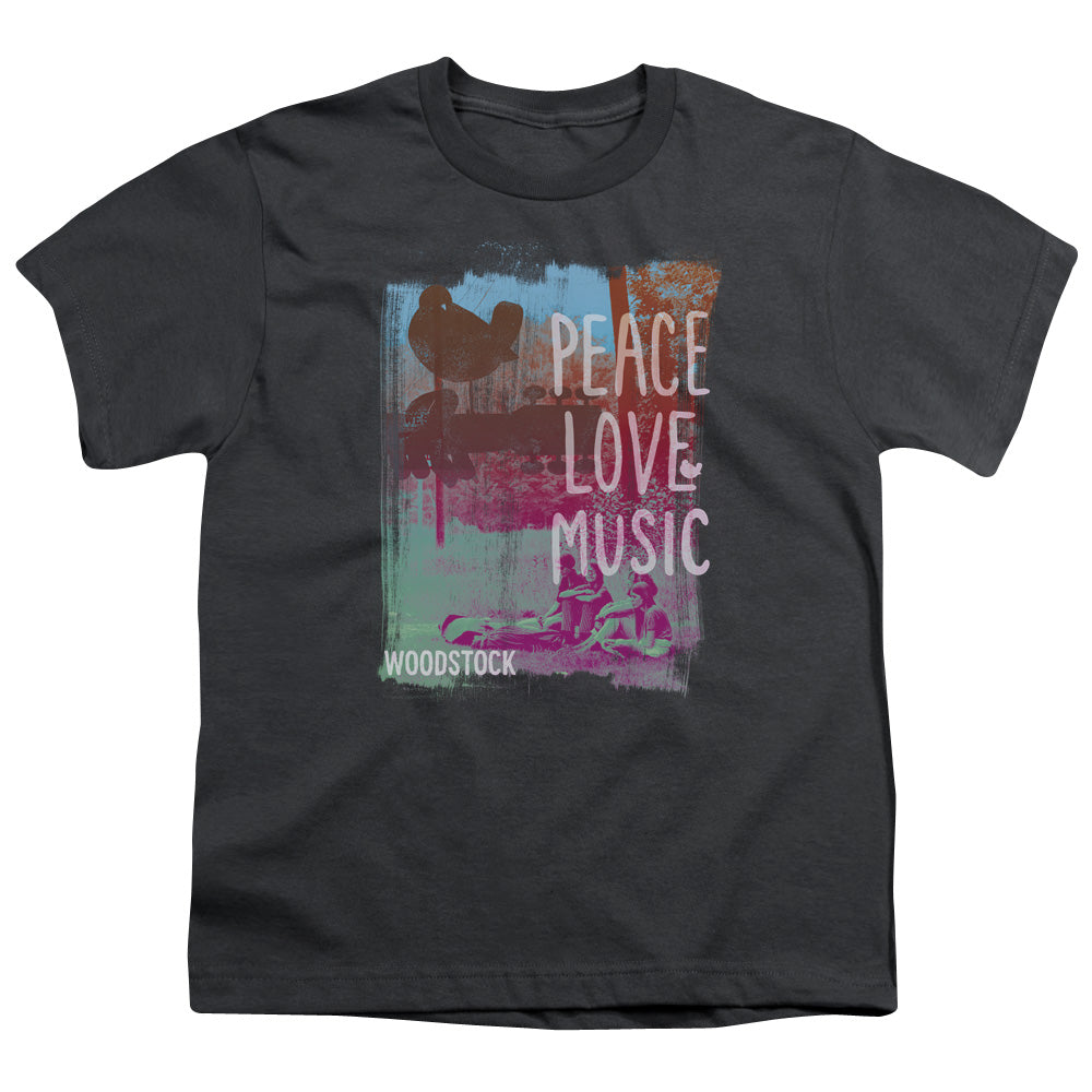 Woodstock PLM Kids Youth T Shirt Charcoal