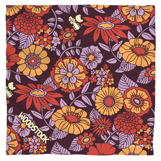 Woodstock Flower Set Bandana