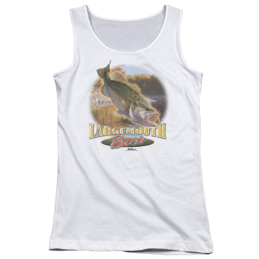 Wildlife Cartwheeling Womens Tank Top Shirt White