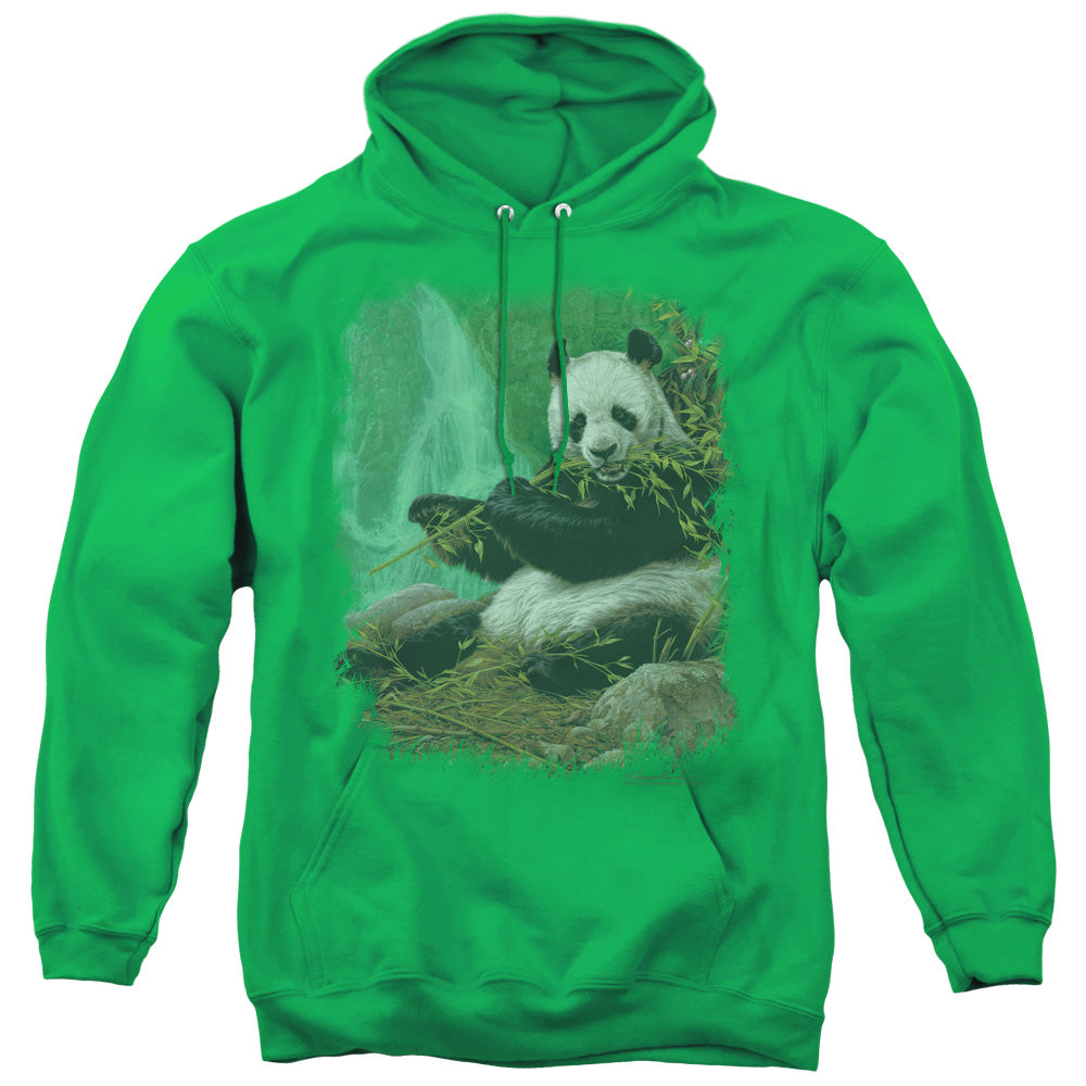 Wildlife Citizen Of Heaven On Earth Mens Hoodie Kelly Green