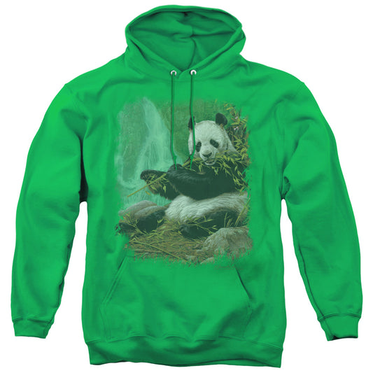 Wildlife Citizen Of Heaven On Earth Mens Hoodie Kelly Green