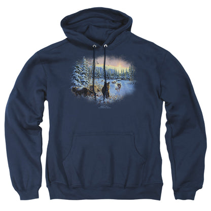 Wildlife Hunter'S Moon The Spoils Mens Hoodie Navy
