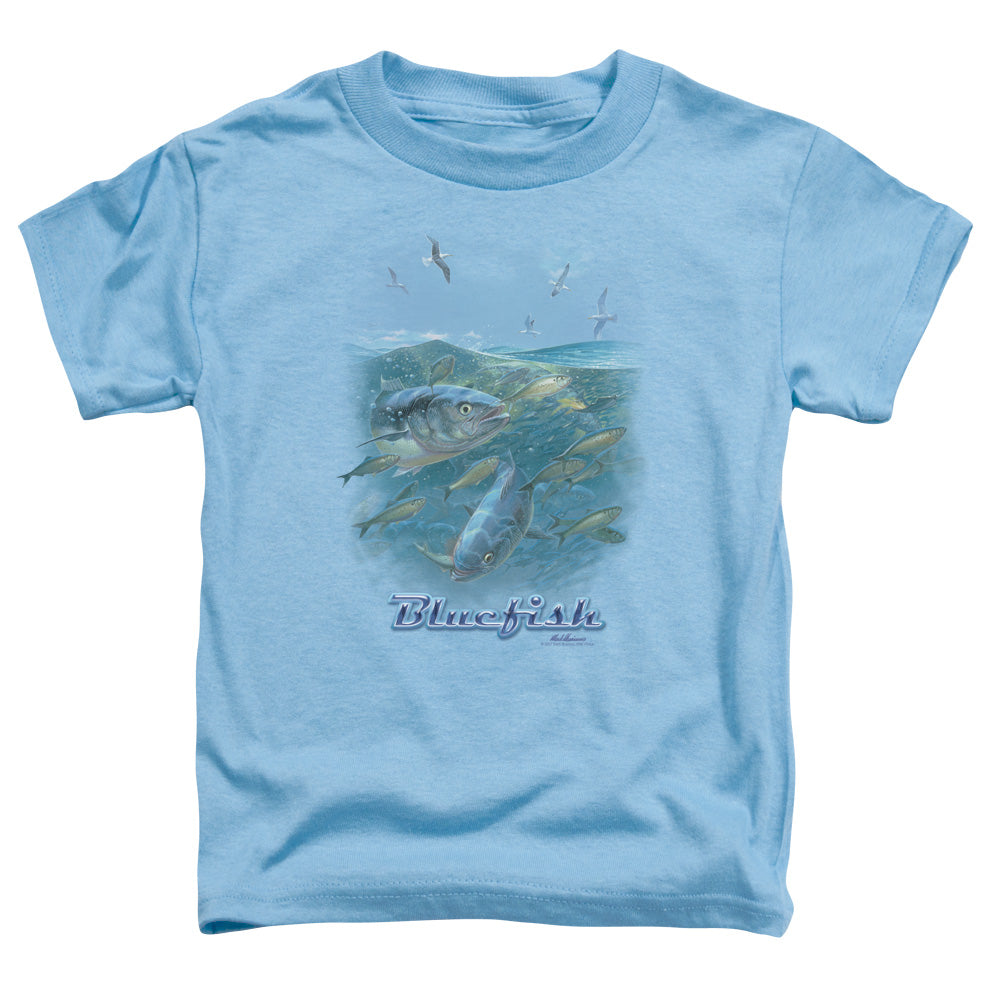 Wildlife Blue Mayhem Toddler Kids Youth T Shirt Carolina Blue