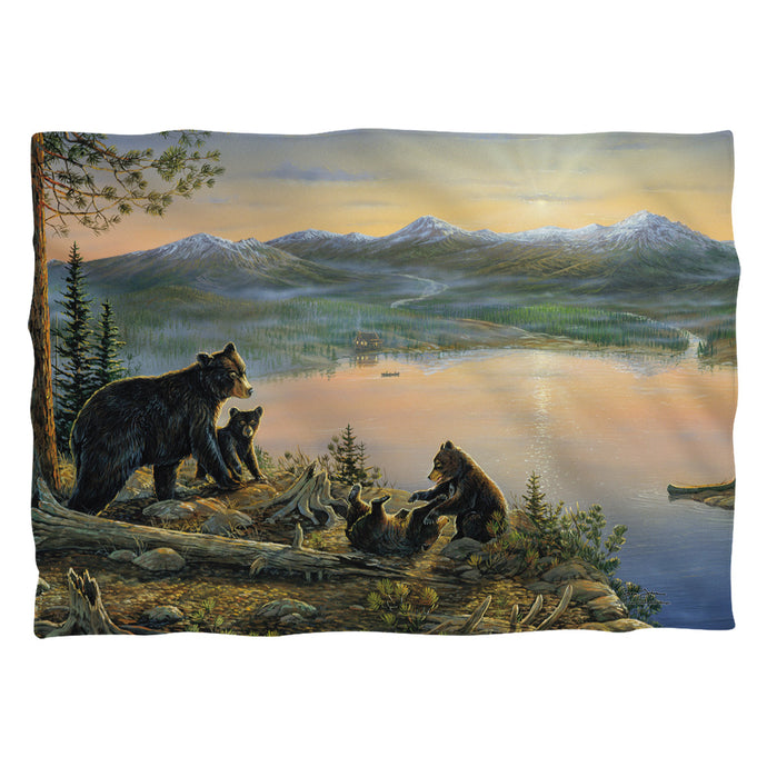 Wild Wings Serenity At Twilight 2 Pillow Case