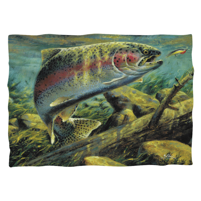 Wild Wings Rainbow Trout 2 Pillow Case