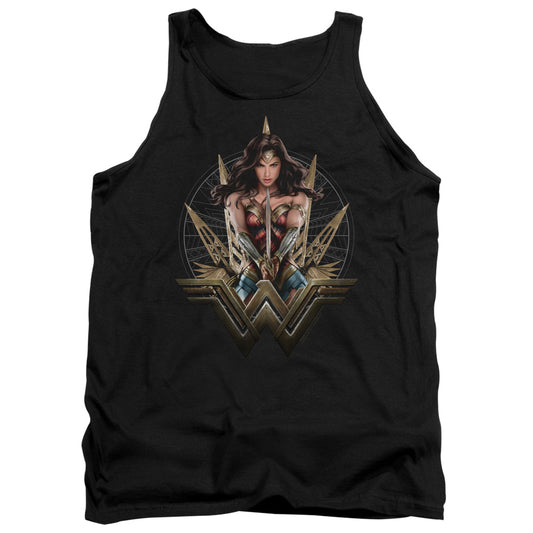 Wonder Woman Movie Wonder Blades Mens Tank Top Shirt Black