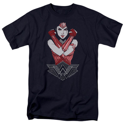Wonder Woman Movie Amazon Mens T Shirt Navy Officially Licensed