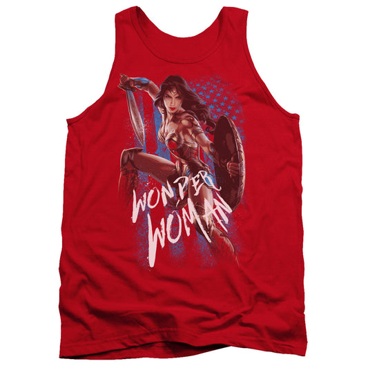 Wonder Woman Movie American Hero Mens Tank Top Shirt Red