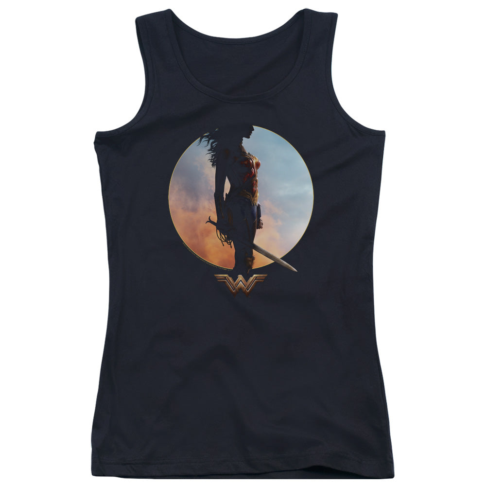 Wonder Woman Movie Wisdom And Wonder Womens Tank Top Shirt Black