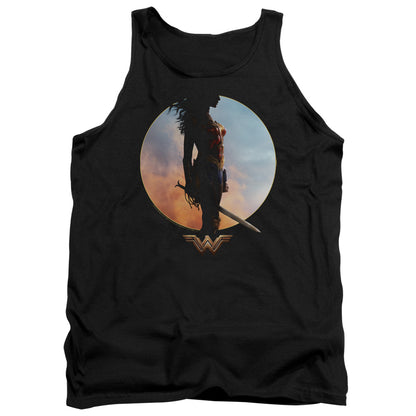 Wonder Woman Movie Wisdom And Wonder Mens Tank Top Shirt Black