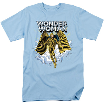 Wonder Woman 84 Glorious Wonder Mens T Shirt Light Blue Officially Licensed