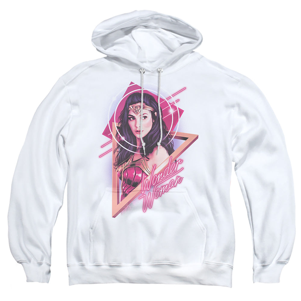 Wonder Woman 84 Soft Glow Mens Hoodie White