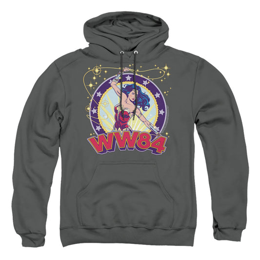 Wonder Woman 84 Lasso Star Mens Hoodie Charcoal