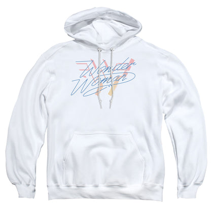 Wonder Woman 84 Wonder Fade Mens Hoodie White Officially Licensed