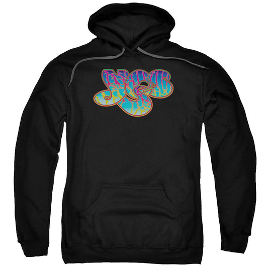 Yes Logo Mens Hoodie Black